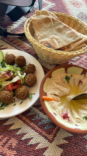   at Red Cave  in Wadi Musa
