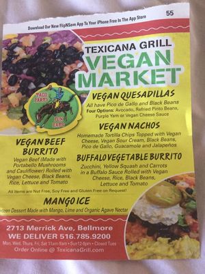 seen 8/28/20 at Texicana Grill in Bellmore