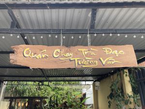 Entrance to restaurant and guest house at Hillside Homestay in Hue