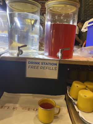 Free drinks… water and healthy  lemonade   at Kood Kolaborasi Untuk Desa in Denpasar