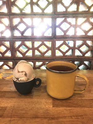 Bali Banana Icecream and Rosella Tea  at Kood Kolaborasi Untuk Desa in Denpasar