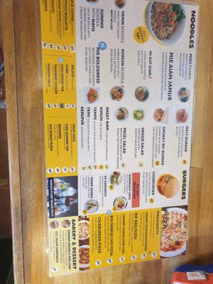 Menu in English at Kood Kolaborasi Untuk Desa in Denpasar