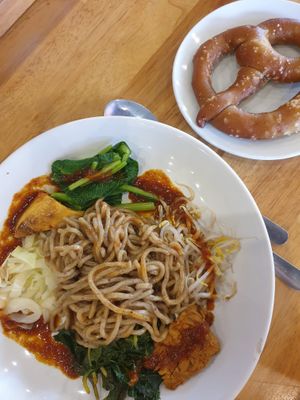 Yamin noodle at Kood Kolaborasi Untuk Desa in Denpasar