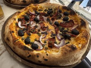 Vegan sorrento  at The Chubby Cherub in Belfast