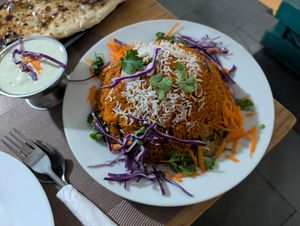 Biryani at Everest Comida Hindu in Iquique