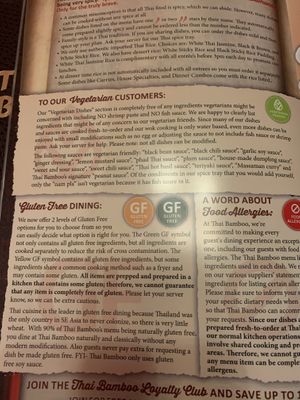   at Thai Bamboo in Coeur D Alene