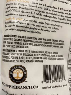 Great ingredients! at Copper Branch in Vancouver