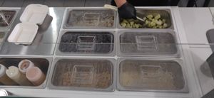 Veggies at Garbanzo de a Libra in Guadalajara