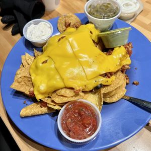 Nachos at Food Factory in Fairbanks