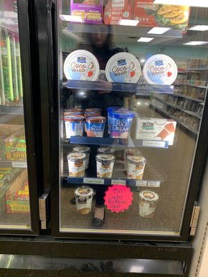 Vegan ice cream and whipped cream at Old Fashion Foods in Regina