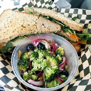 Side Salad at Sunsprout Cafe in Fairbanks