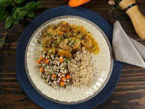 Moqueca de banana da terra at Mais Vida in Sao Paulo