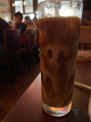 Iced espresso with pay milk at Loading... Gastrobrunch in St Cloud