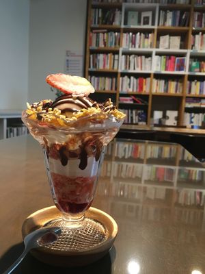 Parfait at Feminism Book Cafe Doing in Seoul