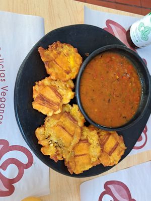 Entrance at Canela Delicias Veganas in Bogota