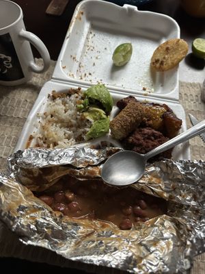 Bandeja paisa  at Canela Delicias Veganas in Bogota