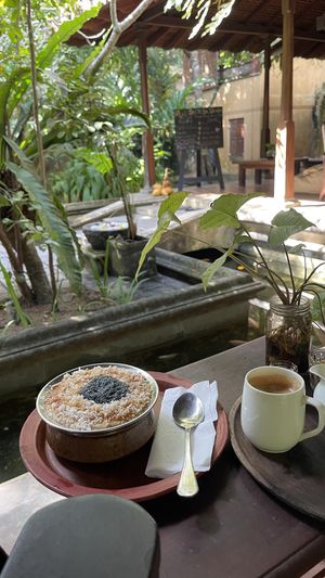   at Cafe Durga in Unawatuna