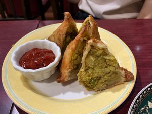 Samosa  at Namaste Himal in Tokyo
