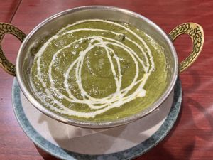 Sag mushroom  at Namaste Himal in Tokyo