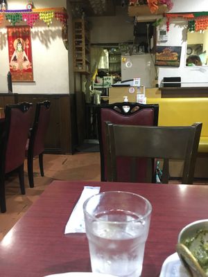 Table view  at Namaste Himal in Tokyo