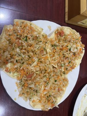 Masala Papad  at Namaste Himal in Tokyo