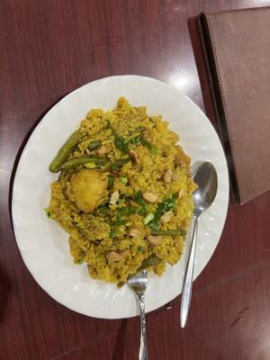 Vegetable Biryani  at Namaste Himal in Tokyo
