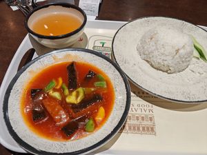Sweet and Sour Fish Rice at VegTalk in Genting Highlands