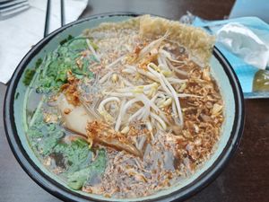 Beef Bee Hoon Soup 牛腩米粉 at VegTalk in Genting Highlands