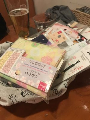 Free gift  at Parco Della Pace  in Hiroshima