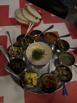 Vegan appetizers   at Laser Wolf in Philadelphia