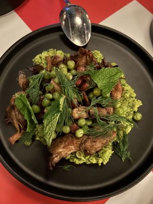 Mushroom dish   at Laser Wolf in Philadelphia