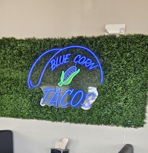 Wall art at Blue Corn Tacos in Longmont