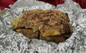 Cuban Breakfast Sandwich. at Grindcore House - West Philly in Philadelphia