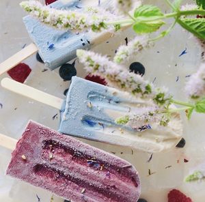 homemade Icesticks at Dreamers Coffee & Wholefood in Chemnitz