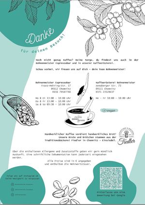  at Dreamers Coffee & Wholefood in Chemnitz