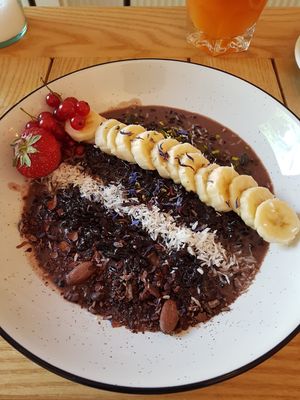 Indisches Gold Schwarzer Reis mit Kokosmilch at Dreamers Coffee & Wholefood in Chemnitz