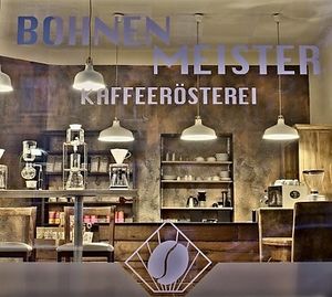 Schaufenster  at Kaffeerösterei Bohnenmeister in Chemnitz