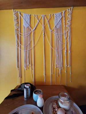 Wallflower at INA Restaurante in Medellin