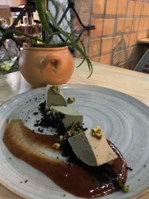 Coca cake  at INA Restaurante in Medellin