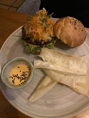 Hamburguesa  at INA Restaurante in Medellin