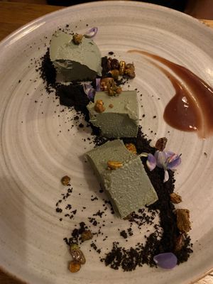 Cheescake  at INA Restaurante in Medellin