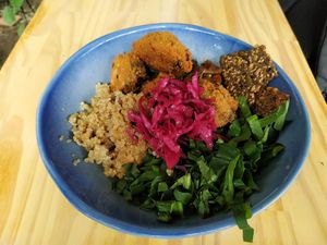 Amamía Bowl at INA Restaurante in Medellin