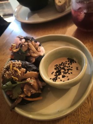 Another must try: BAO buns with kimchi at INA Restaurante in Medellin