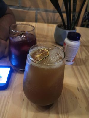 Kombucha is always a good idea at INA Restaurante in Medellin