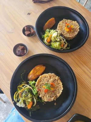 menu del día for 17k at INA Restaurante in Medellin