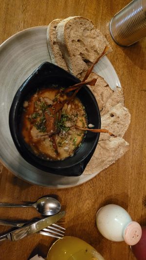 Quesarola - preferida entrada at INA Restaurante in Medellin