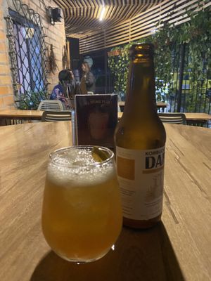 First place I’ve seen have kombucha   at INA Restaurante in Medellin