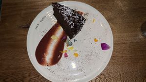 Torta de Chocolate  at INA Restaurante in Medellin