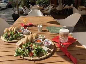 Vegan cheese breakfast   at Picknick in Muenster