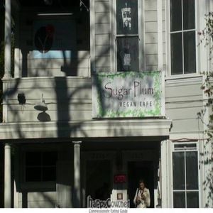 Entranceto Sugar Plum Vegan Cafe at Garden to Grill in Sacramento